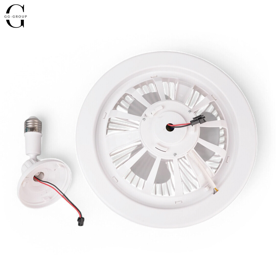 Лампа – вентилятор в патрон LED Multi-Function Fan Light E27
